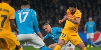 Hasil Liga Champions: Barcelona Tahan Imbang Napoli 1-1 di Stadion Diego Maradona