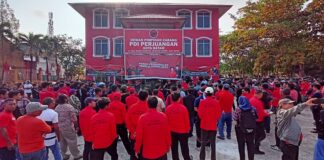 Jaga Suara Kader dan Paslon Gama, DPD PDIP Kepri Jaga 9 PPK PDIP Kepri Jaga PPK