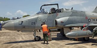 Open Base dan Static Show TNI AU Tampilkan Pesawat Hawk dan Helikopter Caracal Static Show TNI AU