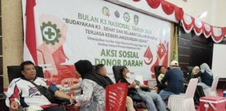Peringati Bulan K3 Nasional, Perusahaan di Karimun Ikuti Baksos Donor Darah bulan k3 nasional