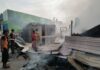 Satu Rumah Warga di Telaga Tujuh Karimun Ludes Terbakar telaga tujuh karimun
