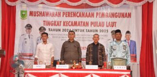 Azi Hadiri Musrenbang Tingkat Kecamatan Pulau Laut musrenbang kecamatan pulau laut