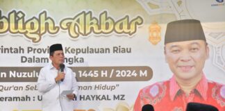 Hadiri Peringatan Nuzulul Quran di Batam, Ansar Ajak Aktualisasikan Nilai Al-Quran