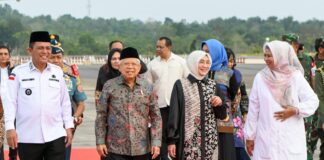 Wapres RI Maruf Amin Disambut Gubernur Kepri Jelang Pembukaan Kepri Ramadhan Fair 2024