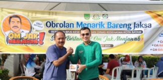 Kejari Batam Taja Om Jack untuk Dekatkan Diri kepada Masyarakat Om Jack Kejari Batam
