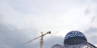 Revitalisasi Masjid Agung Batam Molor Lagi, Pemko Bakal Denda Kontraktor? revitalisasi masjid agung batam