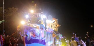 Kecamatan Nongsa Juara Mobil Hias Pawai Takbir Keliling, Ini Pesan Muhammad Rudi