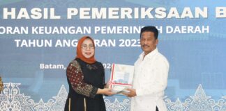 Pemko Batam Raih Opini WTP 12 Kali Secara Berturut dari BPK