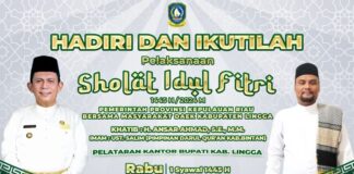 Gubernur Ansar Akan Jadi Khatib Salat Idul Fitri di Lingga khatib salat idul fitri lingga