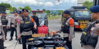SAR Satrbrimob Polda Kepri Siaga Bencana sar satbrimob polda kepri