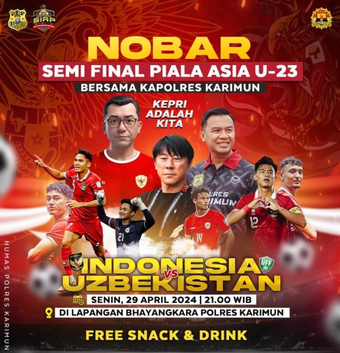 nobar semifinal timnas indonesia