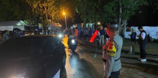 Kapolres Bintan Pantau Arus Balik hingga Dini Hari arus balik bintan