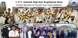 1.311 JCH Kepri Sudah Berada di Tanah Suci