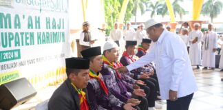 130 Calon Jemaah Haji Karimun Siap Diberangkatkan ke Tanah Suci calon jemaah haji karimun