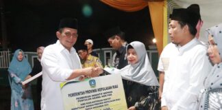 Bersilaturahmi ke Baloi, Ansar Senang Program Strategis Kepri Disambut Warga program strategis kepri