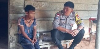 Bhabinkamtibmas Gunung Lengkuas Ajak ODGJ Lakukan Hal Positif