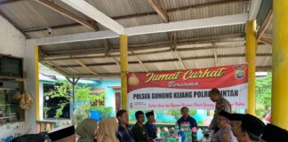 Jumat Curhat, Warga Gunung Kijang Minta Polisi Cegah Balap Liar jumat curhat gunung kijang