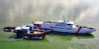 Bakamla Amankan 3 Kapal Lakukan Aktivitas Tambang Pasir di Ilegal Perairan Karimun