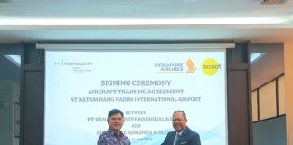 Bandara Hang Nadim Jadi Lokasi Aircraft Training Maskapai Singapura