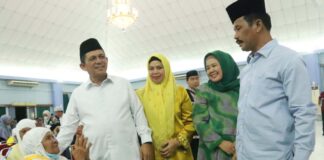 Gubernur Ansar Ajak Jemaah Haji Kloter 1 Debarkasi Batam Jadi Teladan jemaah haji debarkasi batam