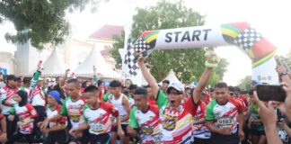 Meriah, Fun Run Hari Bhayangkara ke-78 Kepri Diikuti 1.440 Peserta Fun Run Hari Bhayangkara