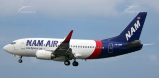 Angin Kencang dan Cuaca Buruk, Maskapai Nam Air Return Base ke Hang Nadim