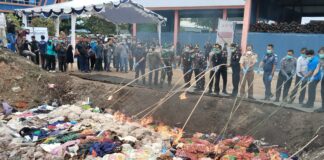 BC Karimun Musnahkan BMMN Senilai Rp4 Miliar, Didominasi Daging hingga Rokok Ilegal