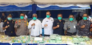 Kolaborasi Patroli Laut BNN dan Bea Cukai Amankan 106 Kilogram Sabu