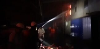 PT DSAW Kabil Terbakar, Api Diduga Berasal dari Gudang