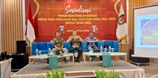 Jelang Pilkada, KPU Batam Gelar Sosialisasi Pendidikan Pemilih Kepada Media