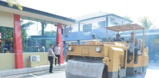 Polres Karimun Musnahkan Ratusan Knalpot Brong Hasil Operasi Patuh Seligi 2024