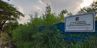 Pembangunan Ruko Diduga di Lahan Berstatus “Disegel” BP Batam Berlanjut