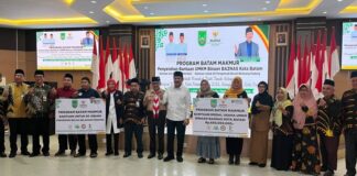 Baznas Batam Serahkan Bantuan untuk Tukang Becak hingga UMKM bantuan baznas batam