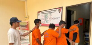 Polres Bintan Berkomitmen Berantas Judi, 4 Pemain Ditangkap polres bintan berantas judi