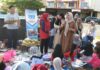 Puluhan Anak-Anak Ikut Piknik Bareng Buku di Tanjungpinang piknik bareng buku