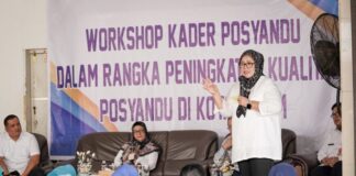 Wagub Marlin Ajak Kader Posyandu Ciptakan Generasi Sehat, Kuat dan Hebat kader posyandu