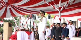 Rudi Amsakar Ikuti Upacara HUT RI Terakhir Masa Jabatannya!