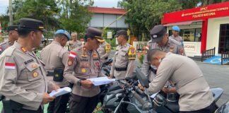 Jelang Pilkada, Polres Natuna Lakukan Persiapan Operasi Ranmor
