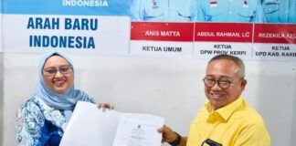 Partai Gelora Beri Dukungan ke Paslon M Firmansyah-Ery Suandi di Pilkada Karimun