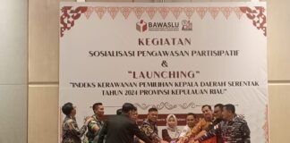 Bawaslu Kepri Luncurkan Indeks Kerawanan Pemilu 2024, Ajak Masyarakat Aktif Berpartisipasi