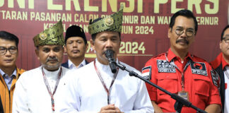 Resmi Ditetapkan jadi Cagub-Cawagub Kepri, Rudi Rafiq Sambut Undian Nomor Urut