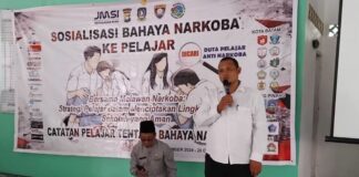 JMSI, Polda Kepri dan Polres Bintan Sosialisasi Bahaya Narkoba di SMAN 1 Teluk Sebong