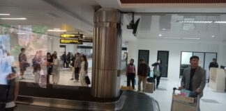 Resmi Dibuka, Pesawat Jeju Air Mendarat di Batam