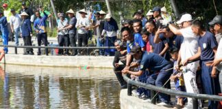 Hari Bakti ke-53, BP Batam Gelar Event Mancing Mania di Taman Rusa Sekupang