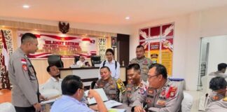 Tim Audit Polda Kepri Evaluasi Kinerja dan Anggaran di Polres Bintan audit anggaran polres bintan