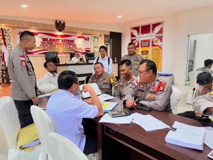 audit anggaran polres bintan