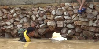 70 Rumah Terendam Banjir, Warga Tembesi Tower Keluhkan Pembangunan Drainase tembesi tower banjir