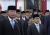 Presiden Prabowo Resmi Lantik Menteri Kabinet Merah Putih
