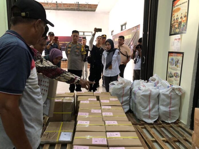 logistik pilkada bintan