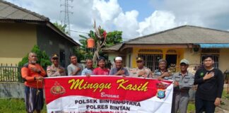 Polsek Jajaran Bintan Tingkatkan Keamanan Tempat Ibadah di Hari Minggu